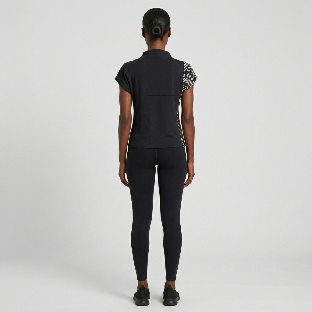 Stretchy Tribal Print Top