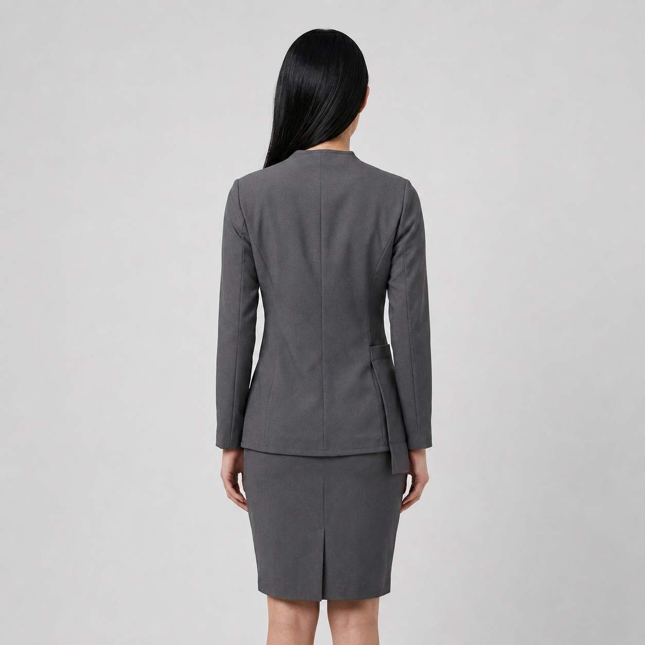 Woven Snap Front Jacket