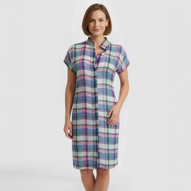 Chiffon Shirt Dress