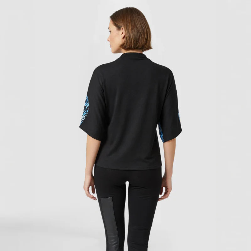 Chiffon Patch Front Top