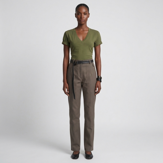 Cotton Twill Pants