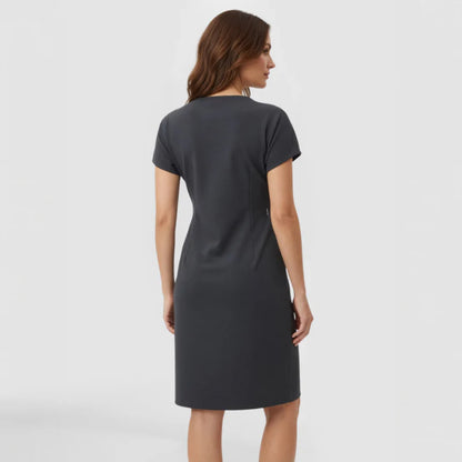 Knit Crepe Dress