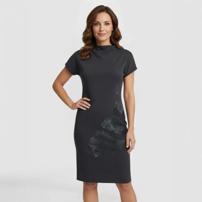 Knit Crepe Dress