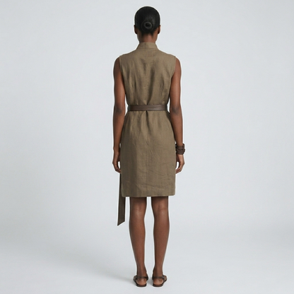 Linen Shirt Dress