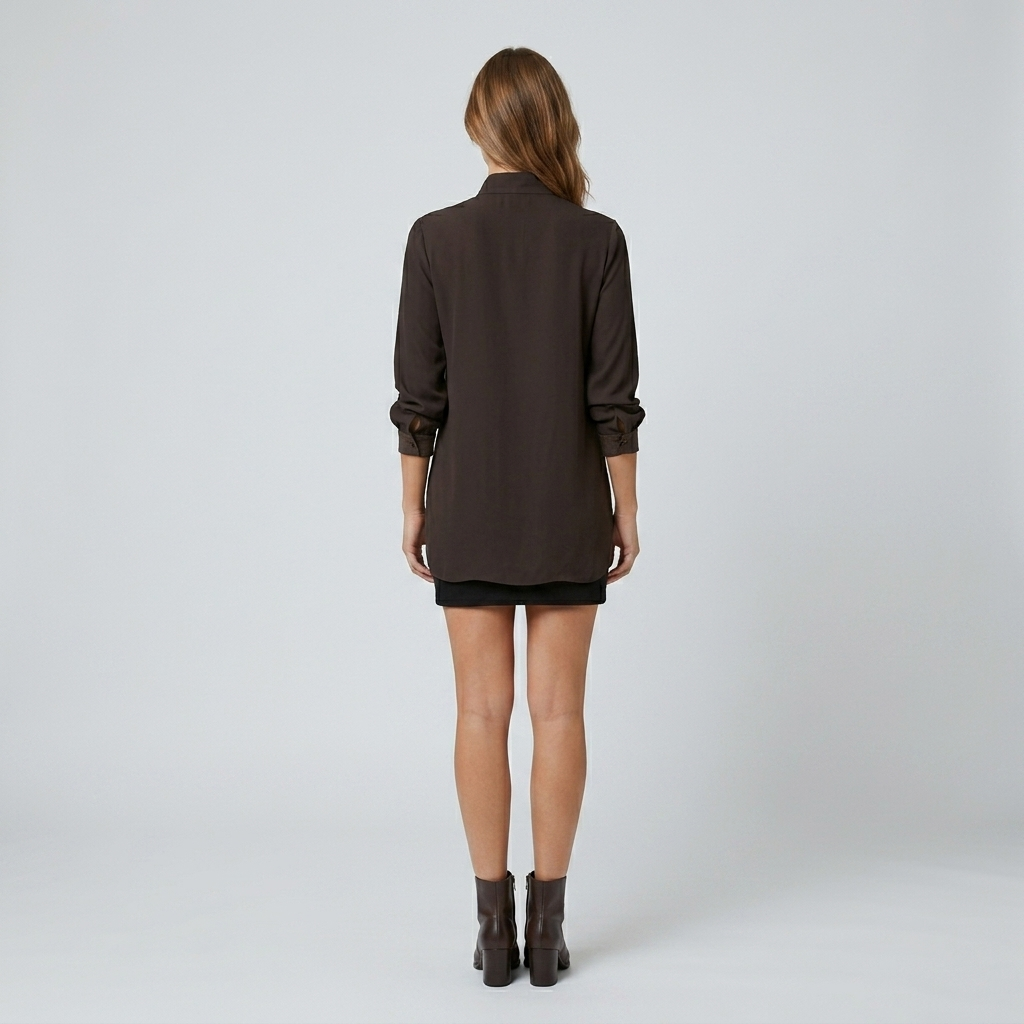 Silk Long Shirt