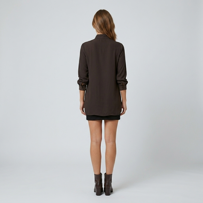 Silk Long Shirt