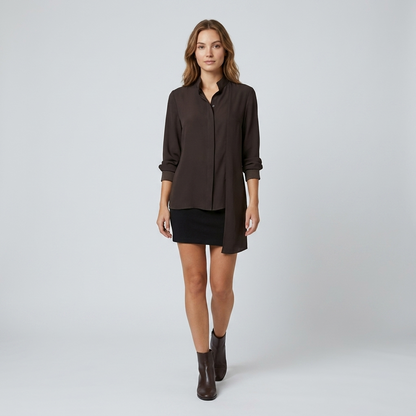 Silk Long Shirt