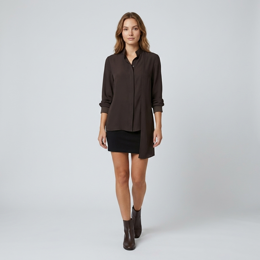 Silk Long Shirt