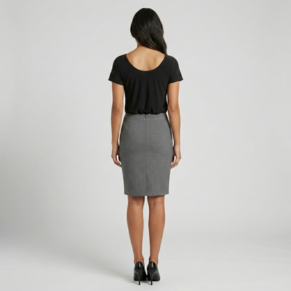 Silk Charmeuse Front Blouse