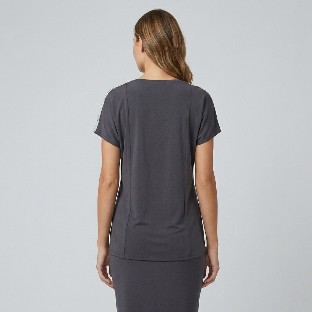 Crinkle Chiffon Blouse