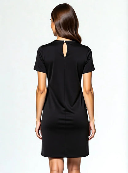 Stretch Crepe Dress