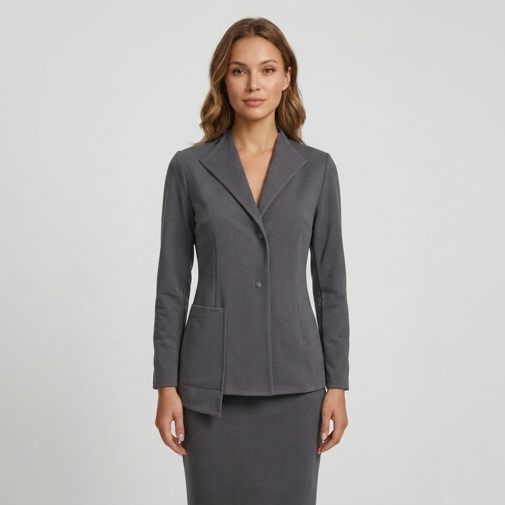 Knit Crepe blazer