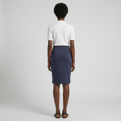 Patchwork Pencil Skirt