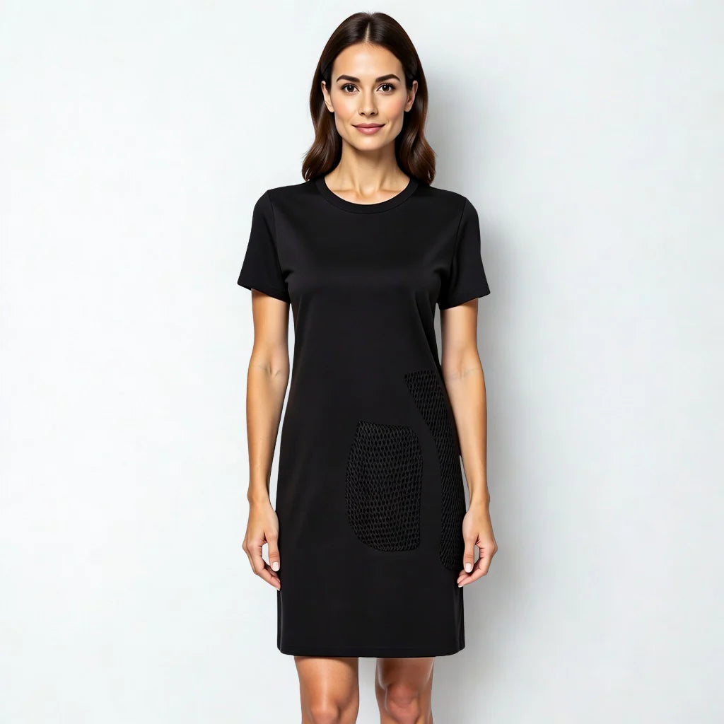 Stretch Crepe Dress