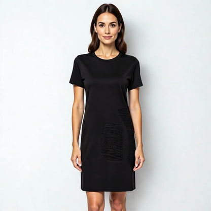Stretch Crepe Dress